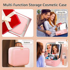 Vanmrior travel makeup bag with