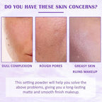 Oil Control Pressed Setting Powder, Lavender Matte Powder