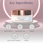 MONAT Eye Smooth™ - Rejuvenating & Hydrating Eye Cream with Plant Stem Cells and Plant Derived Squalane, 0.5 Fl Oz