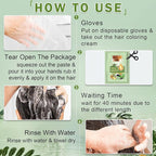 DAMUSI Bubble Plant Hair Dye