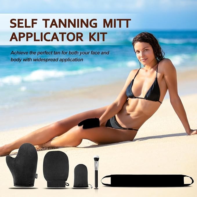 5 Pack Self Tanning Mitt