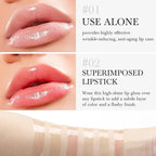 6 Pcs Fruity Lip Oil, Hydrating Moisturizing Shiny Lip Glaze, No Sticky Hydrating Lip Gloss Tinted Lip Balm, Lightening Lip Lines, Anti-Dry Cracking Lip Gloss Strawberry Kiwi Cosmetics Lip Care