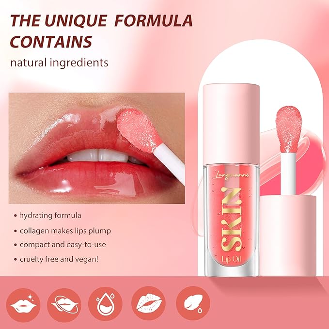 Jolilab Magic Color Changing Lip Oil, Cosmetics Color Magic