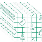 ANCIRS 150pcs Disposable Makeup Hand Palettes, 2.4x2.4inch Adhesive