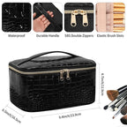 Ocheal makeup bag, portable cosmetic