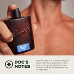 Dr. Squatch Natural Cologne for Men - Scent-Lock Technology and Sustainably-Sourced Ingredients - Glacial Falls Cologne (1.7 fl oz)