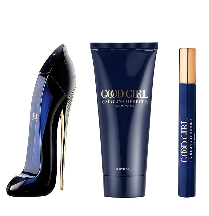 Carolina Herrera Good Girl Gift Set - Eau de Parfum (2.7 & 0.34 Fl Oz) + Body Lotion (3.4 Fl Oz)