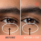 Depuffing Dissolvable Under Eye Masks - Enriched with Glucomannan, and Pumpkin Seed - Combat Fatigue, Reduce Puffiness, and Hydrate for a Fresh Look - Under Eye Mask Patches