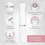 4-in1 Facial Hair Removal for Women, Painless Electric Face Shaver, USB Rechargeable, Ease of Use, Portable