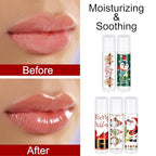 50 Pcs Pink Princess Lip Balm Bulk Pink Girl Lip Care Products Pink Girl Birthday Party Supplies Princess Party Gifts for Kids Women Bachelorette Party Bridal Baby Shower(Classic Christmas Styles)