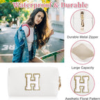 Personalized initial letter patch makeup