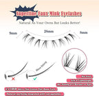 Lashes Natural Bottom Lashes 9mm Lower Strip Lashes Extention False Eyelashes Natural Look Wispy Bottom Eyelashes Fake Lashes Pack 7 Pairs
