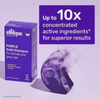 Ethique Purple Shampoo Bar for toning brassy hair - Plastic-Free, Cruelty-Free, Vegan, 3.88 oz - Formerly Tone It Down