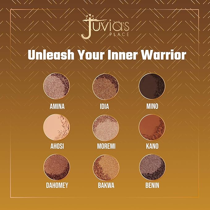 Juvia's Place Palette The Warrior - Warm Golds,