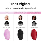 Tangle Teezer Original Detangler Brush, Dry & Wet Hairbrush for All Hair Types, Panther Black