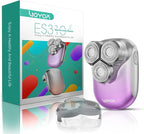 VOYOR Electric Razors for Women 3D Floating Blade Shaver for Women, Electric Shaver for Legs Bikini and Body Facial Hair Remover Women's Shavers Waterproof Women's Grooming ES310 (Purple)