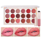 Long-Lasting Hydrating Lipgloss Makeup Sets for Girls and Women Waterproof Non-Sticky Lip Gloss Lip Stain Lipcolor with Soft Brush - Teen Girl Gifts Trendy Stuff and Instant Shine