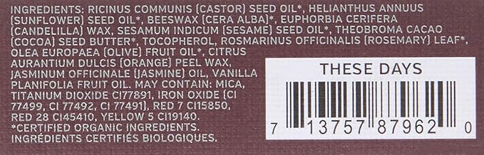 ILIA Beauty Tinted Women's Lipstick, These Days, 0.14 Ounce