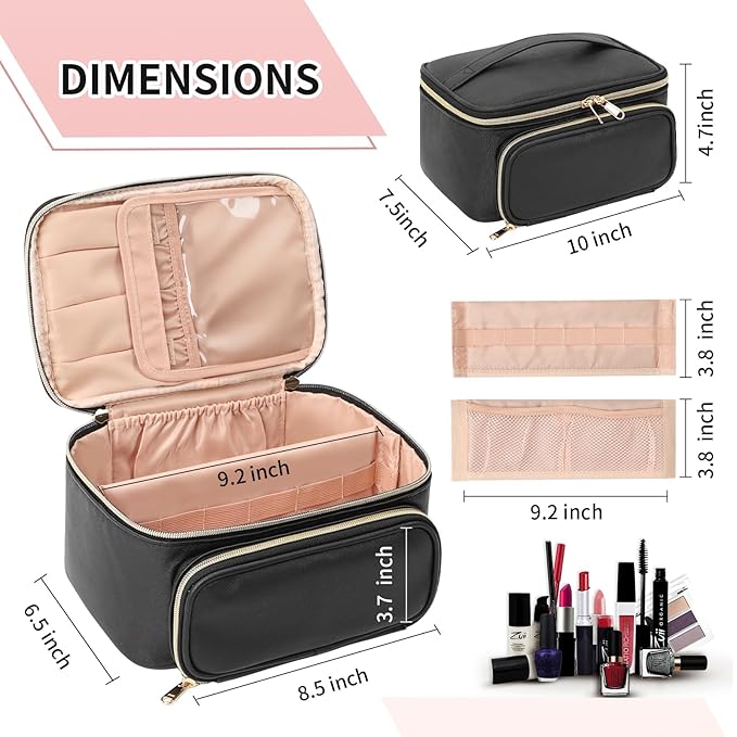 Ocheal makeup bag, multifunctional make