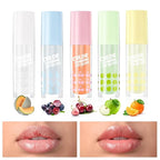 VANERIA Color Changing Lip Gloss,Clear to Pink,Fruit Flavoured Lip Changing Lip Gloss,PH Lip Color,Long Lasting Moisturizing(3.5ml/0.11Fl.Oz) (Apple)