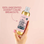 Dermaplane Oil for Women with Sensitive Skin - Face Shaving Oil - Non Comedogenic, Fragrance Free, Natural & Lightweight - Use with Dermaplane Razor for Women Face, 2oz by Ouiloe