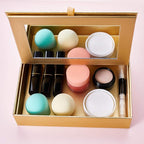 Jessup Makeup Brushes Set Professional Makeup Brush Eyeshadow Blending Powder Foundation Blusher Concealer 25pcs with Cosmetics Storage Box, Blushing Bride T295