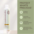 Non Toxic Vegan Shampoo with Organic Ingredients, Apple Cider Vinegar & Tea Tree Oil - Sulfate Free, Color Safe, Paraben Free, Gluten Free, Cruelty Free, pH Balanced (2-Pack)