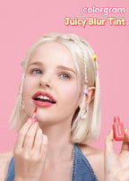 COLORGRAM Juicy Blur Tint 03 Class Apple | Daily Semi-Matte, Semi-Glossy, Long-Lasting Lip Stain, Moisturizing, Buildable & Blendable, highly Pigmented (0.12 Fl. Oz.)