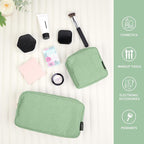 Magefy makeup bag for purse,