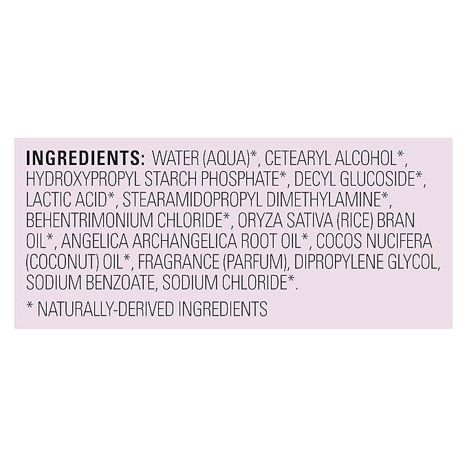 Love Beauty and Planet Shampoo Milk Moisture and Bounce for Waves and Curls Rice Oil and Angelica Essence 100 percent Biodegradable Shampoo 32 oz