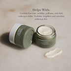 emerginC Scientific Organics Eyelight Cream - Stem Cell Eye Cream with Antioxidants - Anti-Aging Eye Cream Targets Dark Under-Eye Circles for Visible Glow (0.5 oz, 15 ml)