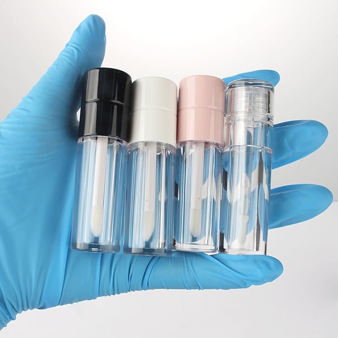 COSIDEA 20pcs Round 4ml 0.13oz Full Clear Empty 4ml