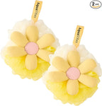 Bath loofah sponge- mesh pouf