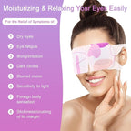 Steam Eye Mask for Dry Eyes, 18-Packs Eye Mask for Dark Circles and Puffiness, Self Heating Gentle Steam Warm Eye Mask for Relief Eye Fatigue, Lavender Scents