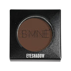 ISMINE Single Eyeshadow Powder Palette Matte Coffee, High Pigment, Longwear Single Brown Eye Makeup for Day & Night (#04)