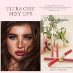 Double-end 2-in-1 Matte & Shimmery Lip Gloss Set, 3 PCS/Set (Set B, 3pcs)