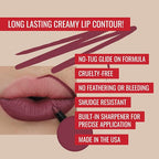 Runway Rogue Designer Liner Lip Pencil, Matte Muted-Plum Lip