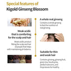 Daeng Gi Meo Ri- Ki Gold Ginseng Blossom 2 Shampoo Set, Real Ginseng Inside, Herbal Shampoo, Hair Growth, Preventing Hair Loss, 24.01 fl oz each