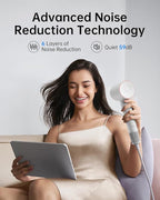 Laifen Hair Dryer SE, 200 Million Negative Ionic Blow Dryer with 105,000 RPM Brushless Motor 1400W Powerful Fast Drying High-Speed Low Noise Hairdryer with Magnetic Attachments