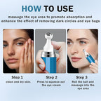 Caffeine Under Eye Cream for Dark Circles Eye Cream for Puffiness and Bags Under Eyes,Eye Roller for Puffy Eyes and Firming,Wrinkle Reducing Crema Para las Ojeras