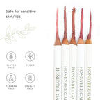 Honeybee Gardens Irresistible Lip Liner In Island Spice, Rosey Cinnamon Color, Long-Lasting, Gluten-Free, Vegan, 0.04 oz