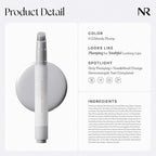 Nature Republic HONEY MELTING LIP PLUMPING (12 GRAY) SOFT LIP STICK Moody Plump Hydrating Gloss, Moisturizing balms, Volumizing formula,Nude & Sheer tint, Glowy Finish, korean make up