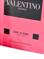 Valentino Born in Roma INTENSE EDP Sample WOMEN Spray Partially filled Mini SMALL Perfume SET OF 3
