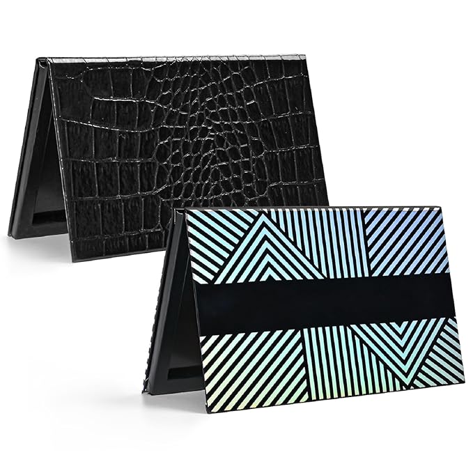 Lolalet 2 Pack Magnetic Makeup Palettes, Empty Magnetic