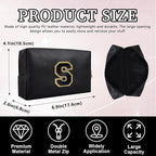 Personalized initial letter patch makeup