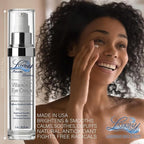 Vitamin C Under Eye Cream for Dark Circles and Puffiness, Anti Aging, Enriched Retinol Eye Cream to Reduce Eye Bags, Fine Line and Wrinkles with Aloe Vera & Cocoa Butter, 1oz.