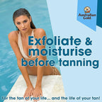 Australian Gold Gelee Dark Tanning Accelerator with Hemp Seed Lotion 250ml