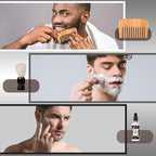 Valentines Day Gifts for Men Spa Gifts for Men, Charcoal Bath and Body Gift Set for Men, 10 Pcs Spa Kits Ideal Birthday, Christmas. Men's Relaxation Bath Baskets, Self Care Kit