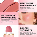 Jolilab Liquid Blush - High Pigment, Long - Lasting, Buildable Color for a Natural Glow（06#）