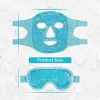 Cooling ice face eye mask